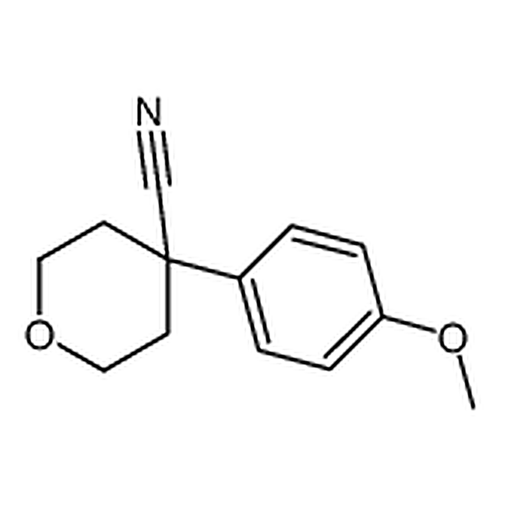 RHAWN 4-(4-Methoxyphenyl)tetrahydro-2H-pyran-4-carbonitrile