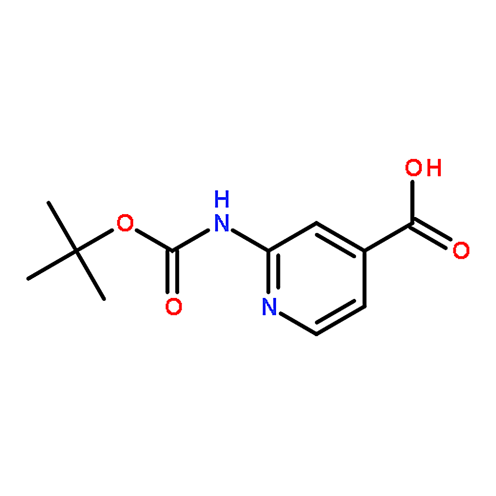 RHAWN 2-((tert-Butoxycarbonyl)amino)isonicotinic acid