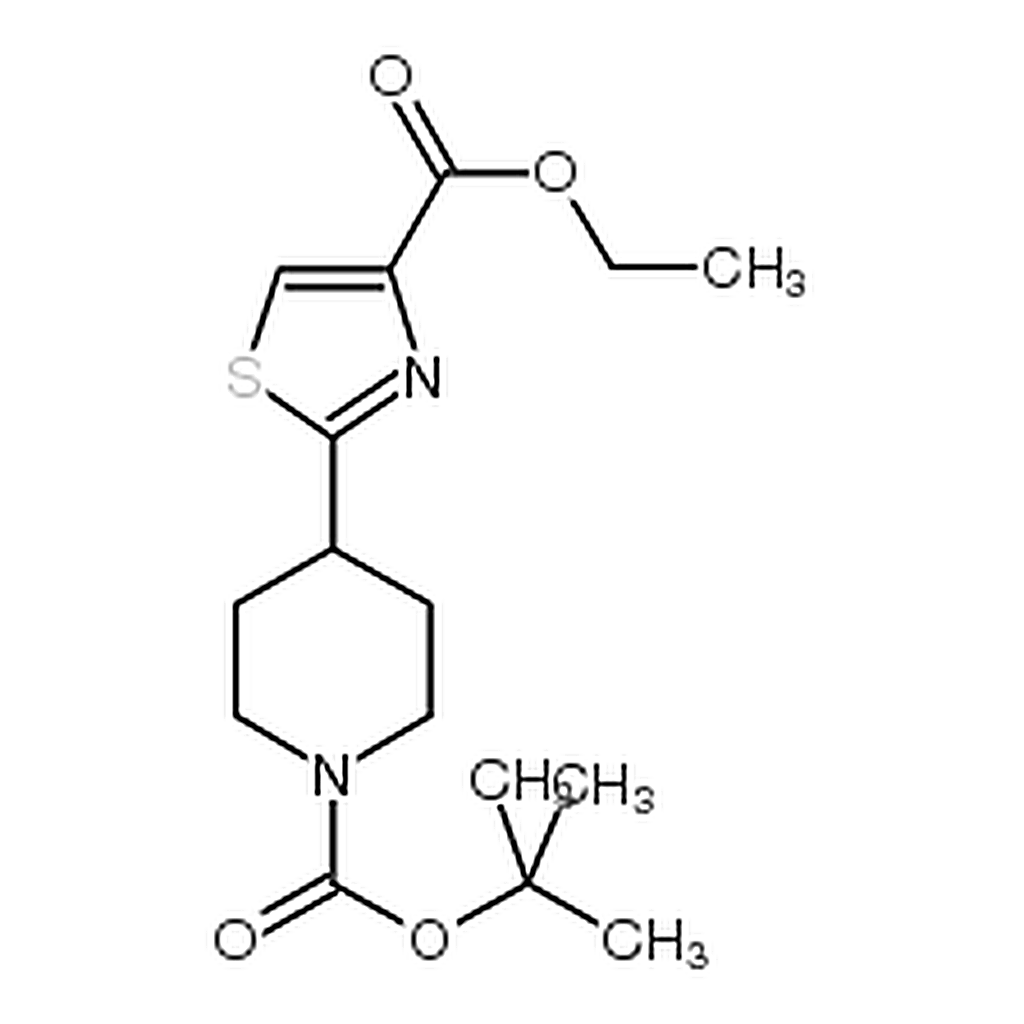 RHAWN 1-BOC-4-(4-ETHOXYCARBONYL-THIAZOL-2-YL)-PIPERIDINE