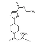 RHAWN 1-BOC-4-(4-ETHOXYCARBONYL-THIAZOL-2-YL)-PIPERIDINE