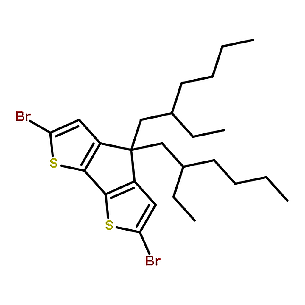 RHAWN 2,6-Dibromo-4,4-bis(2-ethylhexyl)-4H-cyclopenta[2,1-b:3,4-b']dithiophene
