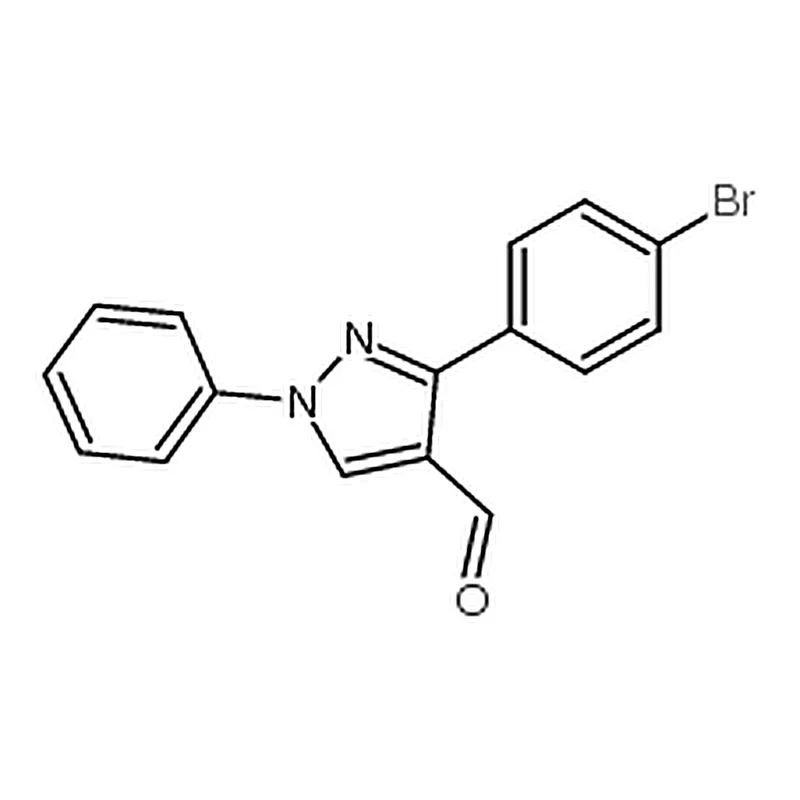 RHAWN 3-(4-Bromophenyl)-1-phenyl-1H-pyrazole-4-carbaldehyde
