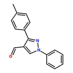 RHAWN 1-Phenyl-3-(<i>p</i>-tolyl)-1<i>H</i>-pyrazole-4-carboxaldehyde