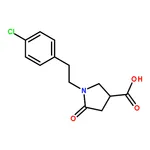 RHAWN 1-(4-Chlorophenethyl)-5-oxopyrrolidine-3-carboxylic acid