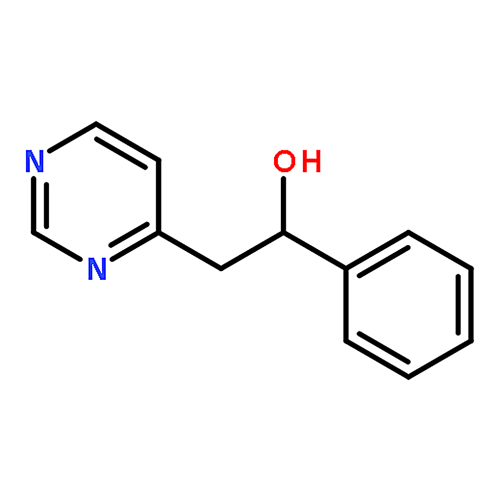 RHAWN 1-Phenyl-2-(pyrimidin-4-yl)ethanol