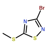 RHAWN 3-bromo-5-(methylthio)-1,2,4-thiadiazole