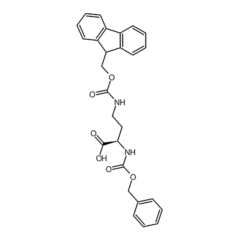 RHAWN (R)-4-((((9H-Fluoren-9-yl)methoxy)carbonyl)amino)-2-(((benzyloxy)carbonyl)amino)butanoic acid