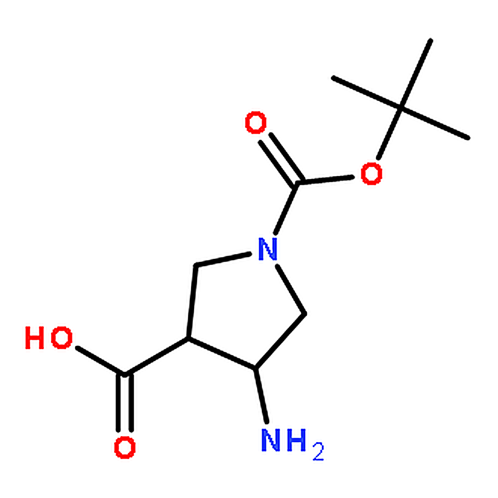 RHAWN trans-4-Amino-1-(tert-butoxycarbonyl)pyrrolidine-3-carboxylic acid