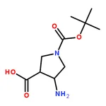 RHAWN trans-4-Amino-1-(tert-butoxycarbonyl)pyrrolidine-3-carboxylic acid