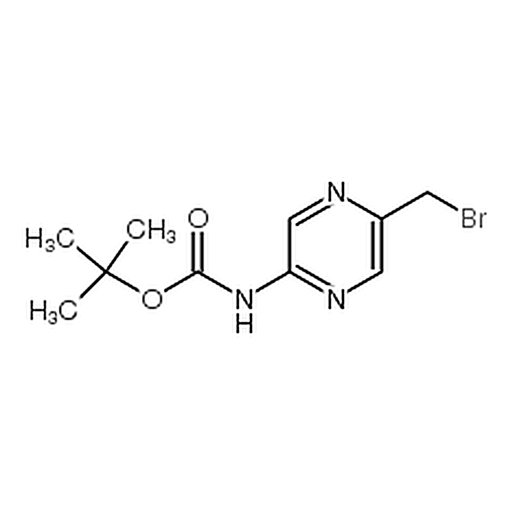 RHAWN tert-Butyl (5-(bromomethyl)pyrazin-2-yl)carbamate