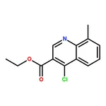 RHAWN 4-Chloro-8-methyl-quinoline-3-carboxylic acid ethyl ester