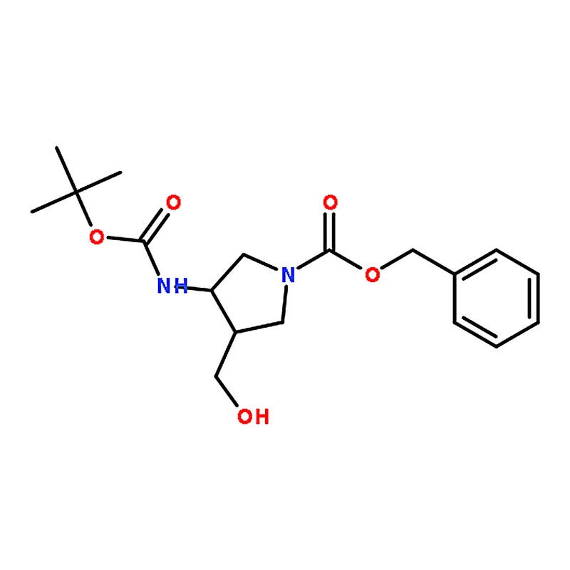 RHAWN (3R,4R)-3-(Boc-amino)-1-Cbz-4-(hydroxymethyl)pyrrolidine