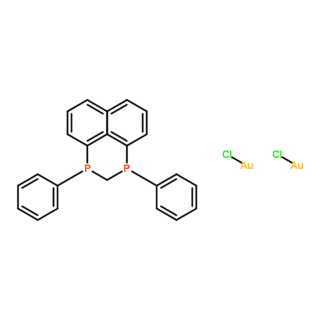 RHAWN Bis(chlorogold) bis(diphenylphosphino)methane