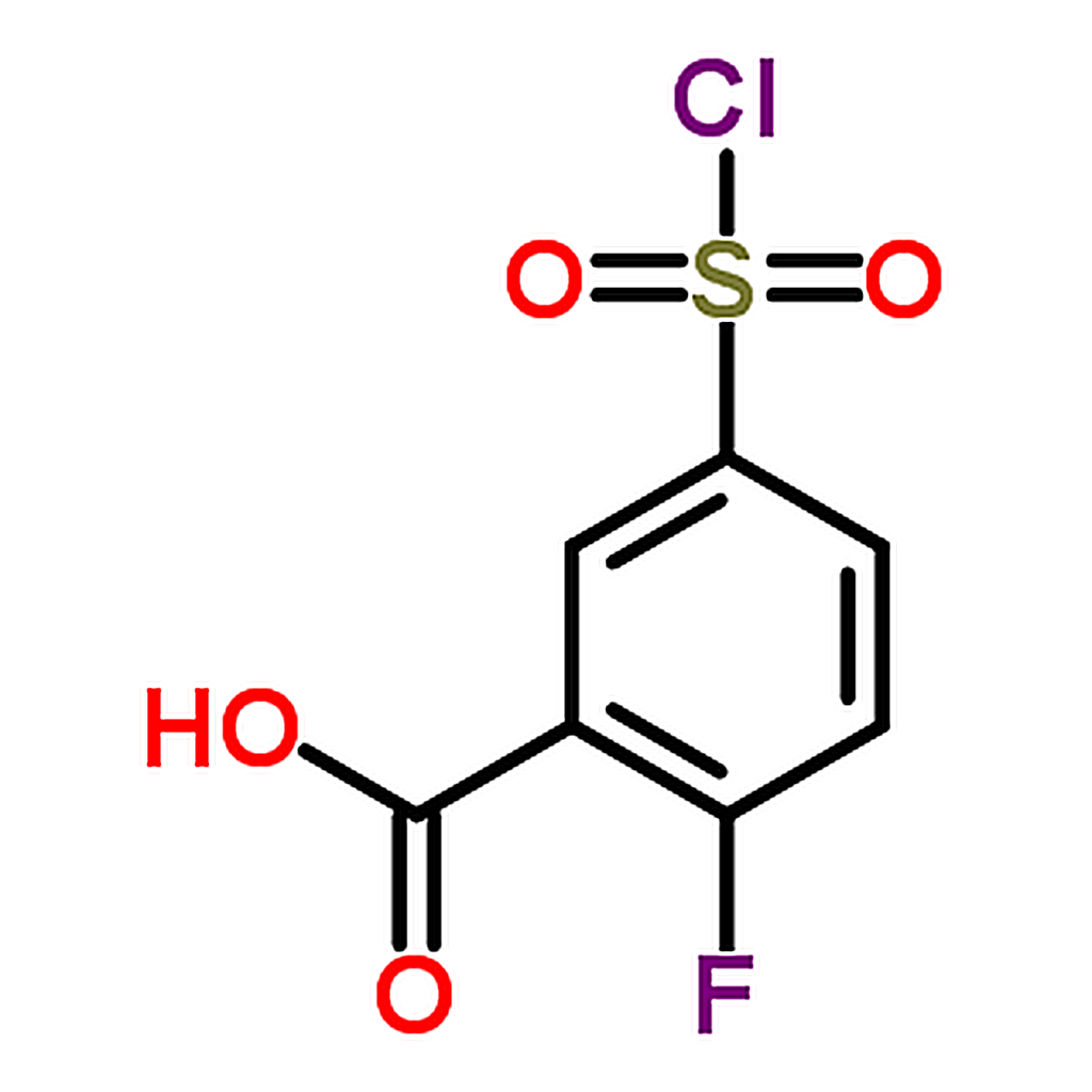 RHAWN 5-Chlorosulfonyl-2-fluorobenzoic acid