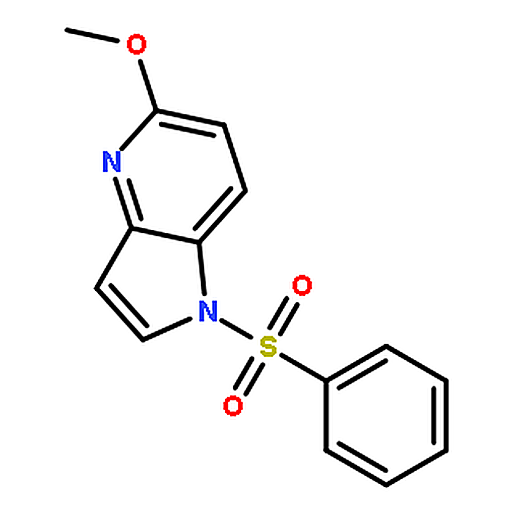 RHAWN 5-Methoxy-1-(phenylsulfonyl)-1H-pyrrolo[3,2-b]pyridine