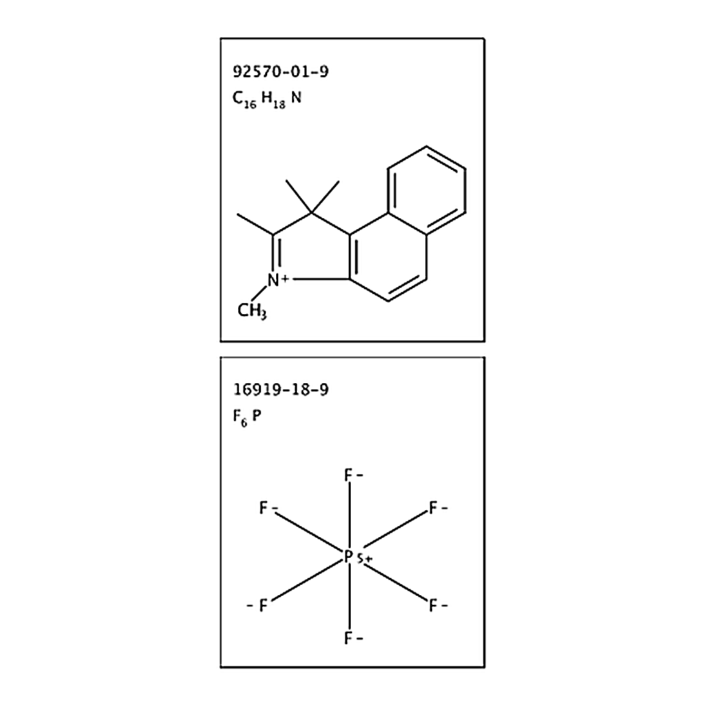 RHAWN 1,1,2,3-Tetramethyl-1<i>H</i>-benzo[<i>e</i>]indolium Hexafluorophosphate