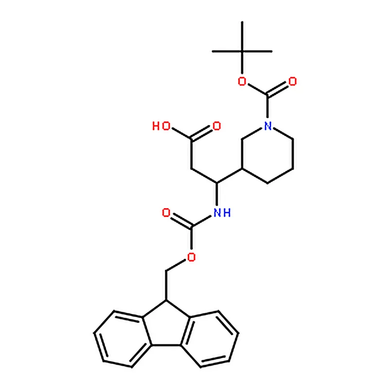 RHAWN 3-(Fmoc-amino)-3-(1-Boc-3-piperidyl)propanoic Acid