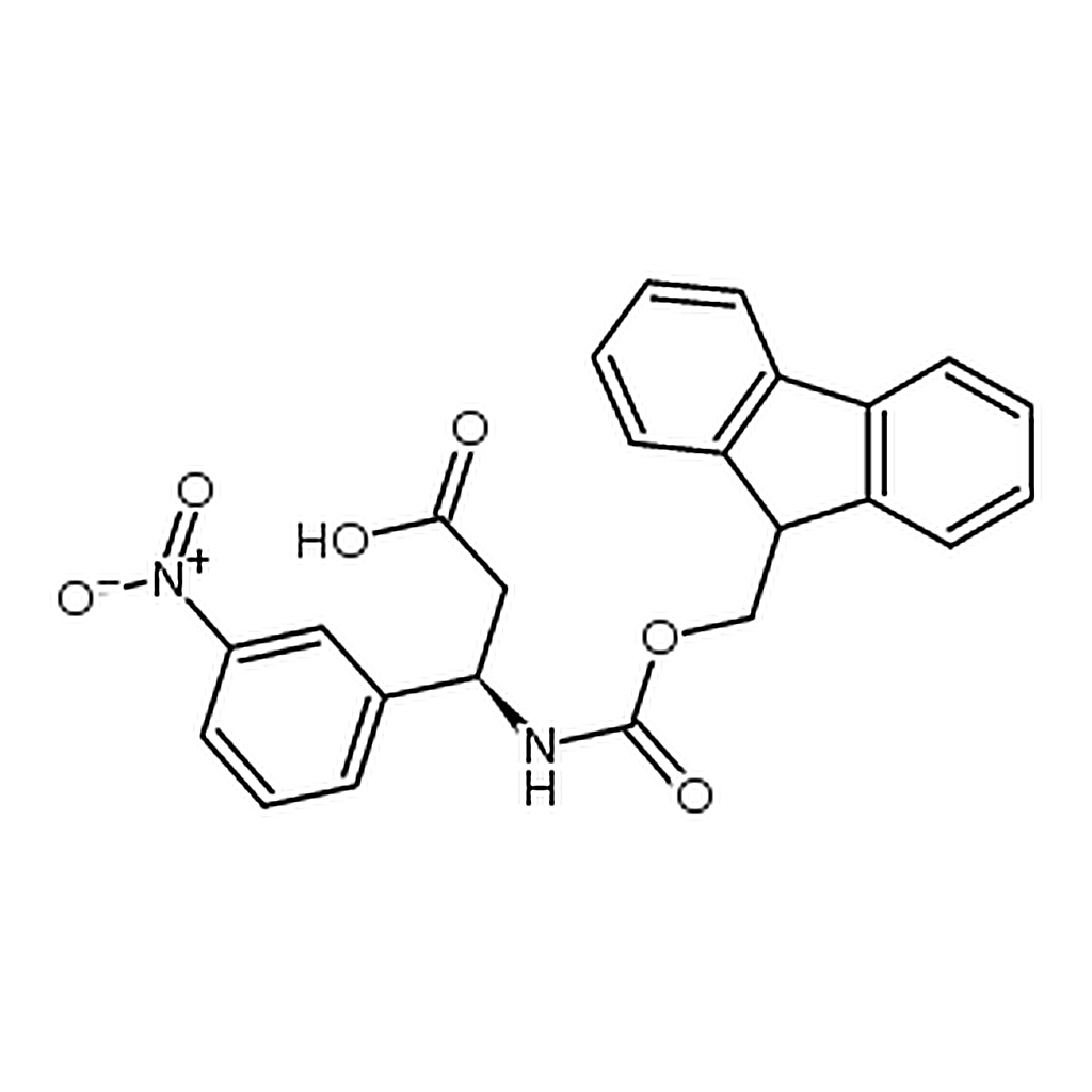 RHAWN (R)-3-((((9H-Fluoren-9-yl)methoxy)carbonyl)amino)-3-(3-nitrophenyl)propanoic acid