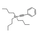 RHAWN tributyl(2-phenylethynyl)stannane