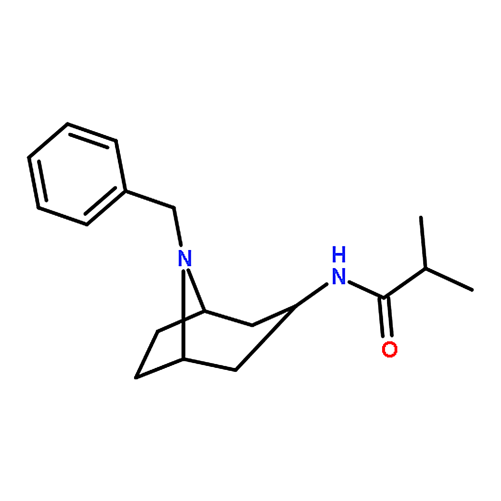 RHAWN N-((1R,3s,5S)-8-Benzyl-8-azabicyclo[3.2.1]octan-3-yl)isobutyramide