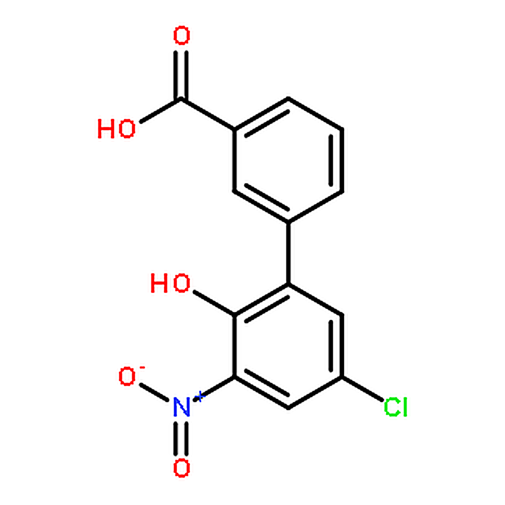 RHAWN 5'-Chloro-2'-hydroxy-3'-nitro-[1,1'-biphenyl]-3-carboxylic acid