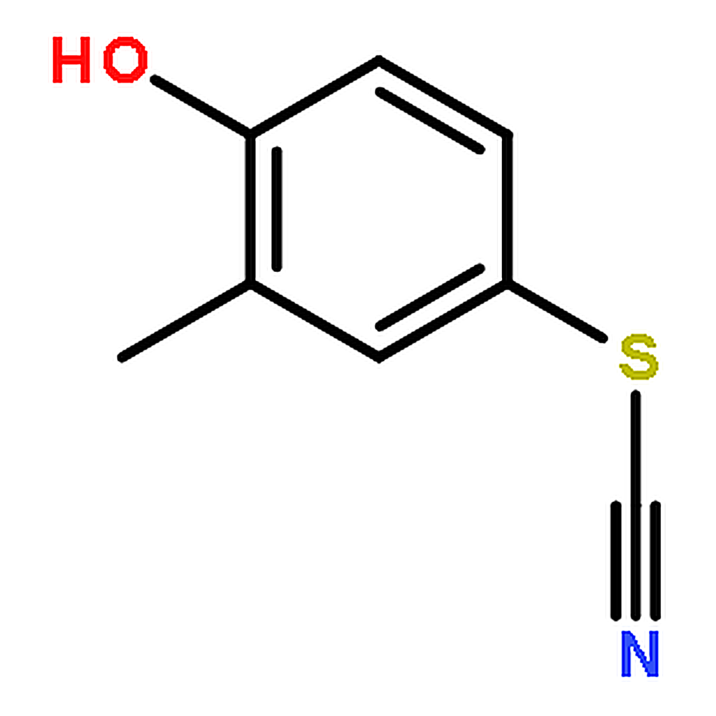 RHAWN 2-Methyl-4-thiocyanatophenol
