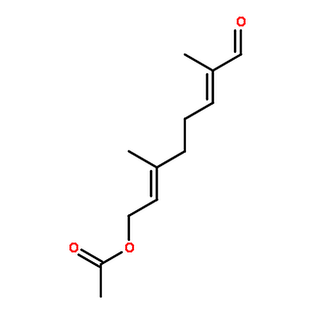 RHAWN (2E,6E)-3,7-Dimethyl-8-oxoocta-2,6-dien-1-yl acetate