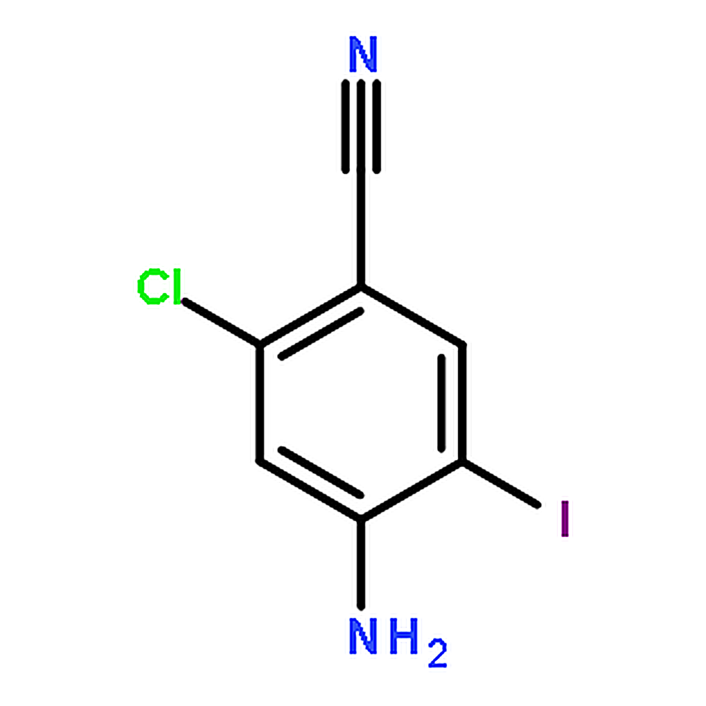 RHAWN 4-Amino-2-chloro-5-iodobenzonitrile
