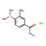 RHAWN (2-Amino-4-(methoxycarbonyl)phenyl)boronic acid hydrochloride