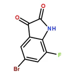 RHAWN 7-Bromo-5-fluoroindoline-2,3-dione