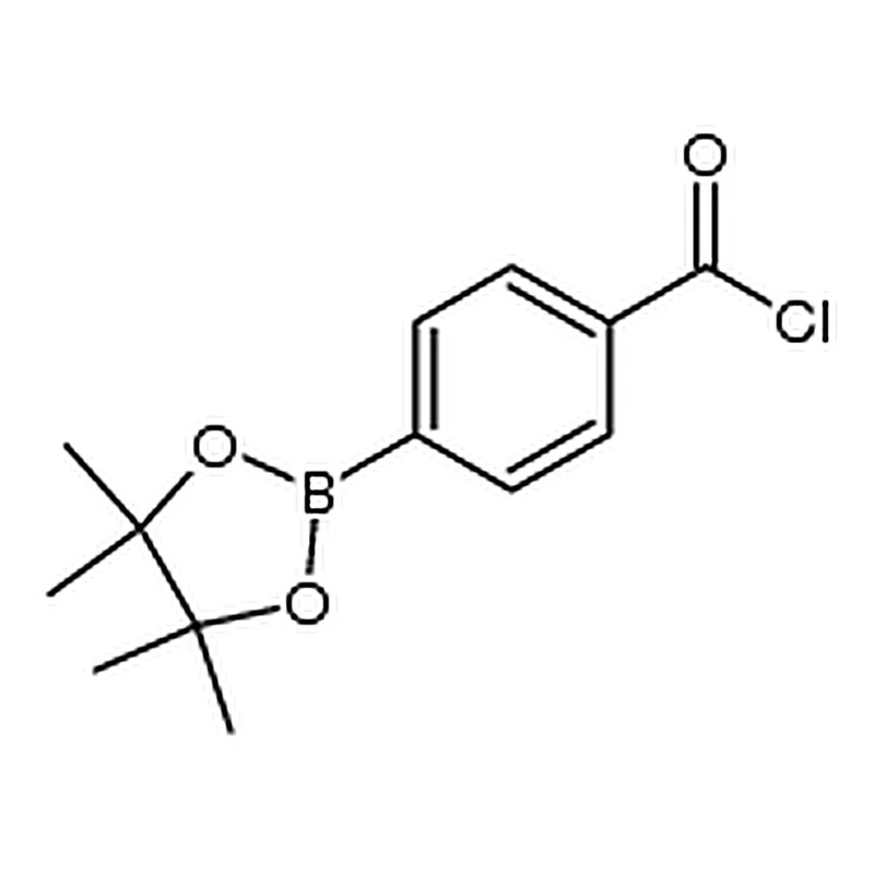 RHAWN 4-(4,4,5,5-Tetramethyl-1,3,2-dioxaborolan-2-yl)benzoyl chloride