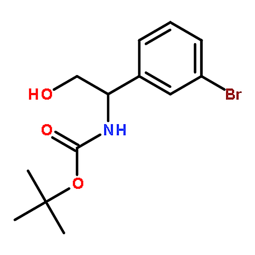 RHAWN (R)-tert-Butyl (1-(3-bromophenyl)-2-hydroxyethyl)carbamate