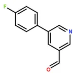 RHAWN 5-(4-Fluorophenyl)-3-pyridinecarbaldehyde