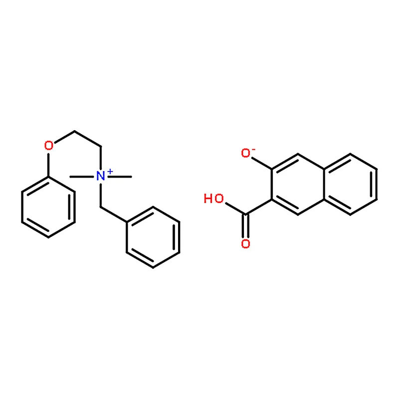RHAWN N-Benzyl-N,N-dimethyl-2-phenoxyethanaminium 3-hydroxy-2-naphthoate