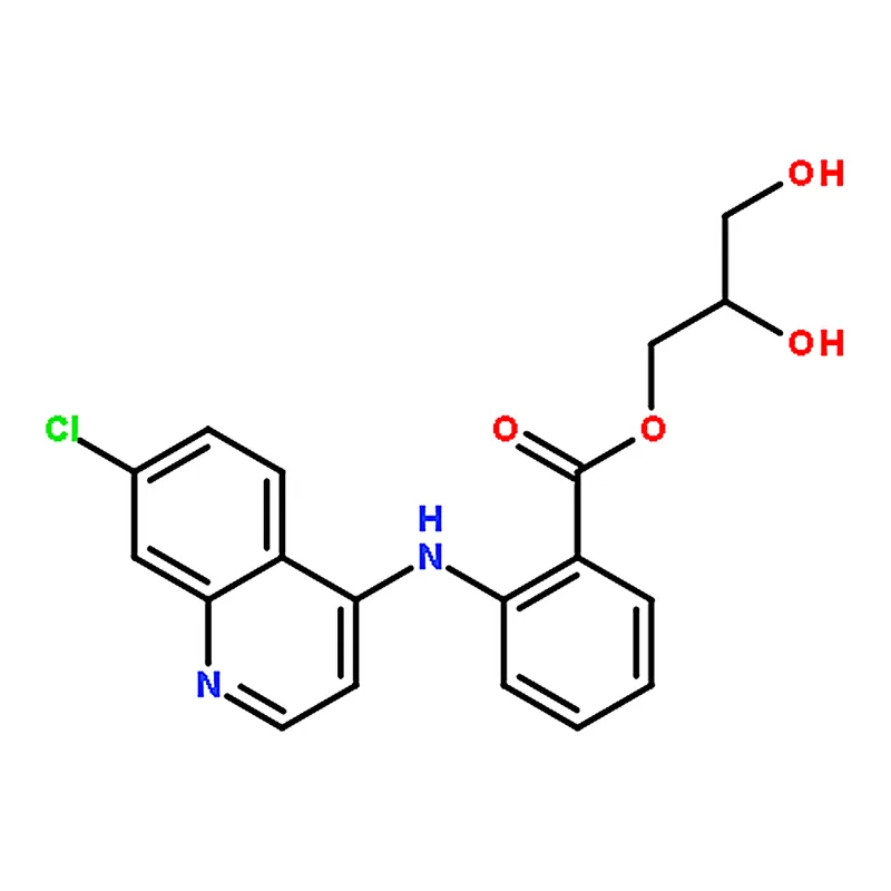 RHAWN 2,3-Dihydroxypropyl 2-(((7-chloroquinolin-4-yl)amino)benzoate