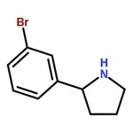 RHAWN 2-(3-Bromophenyl)pyrrolidine