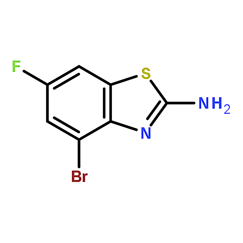 RHAWN 2-Amino-4-bromo-6-fluorobenzothiazole