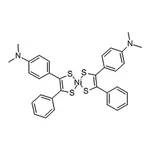 RHAWN Bis(4-dimethylaminodithiobenzil)nickel(II)