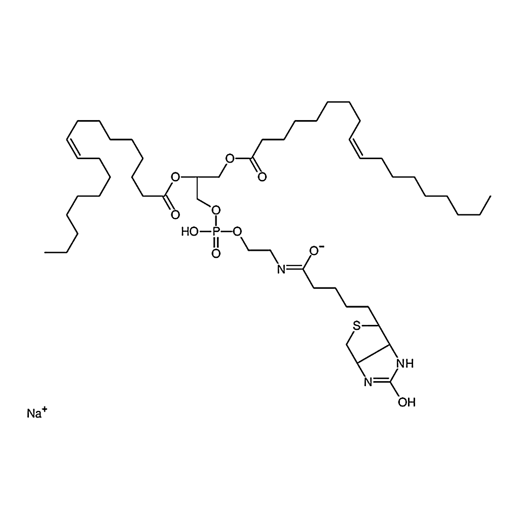 RHAWN 1,2-dioleoyl-sn-glycero-3-phosphoethanolamine-N-(biotinyl) (sodium salt)