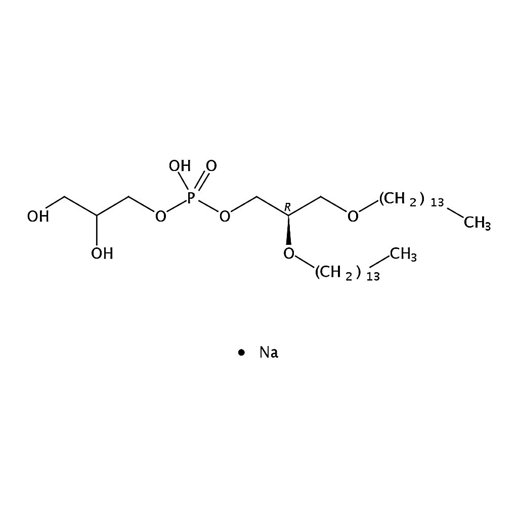 RHAWN 1,2-di-O-tetradecyl-sn-glycero-3-phospho-(1'-rac-glycerol) (sodium salt)
