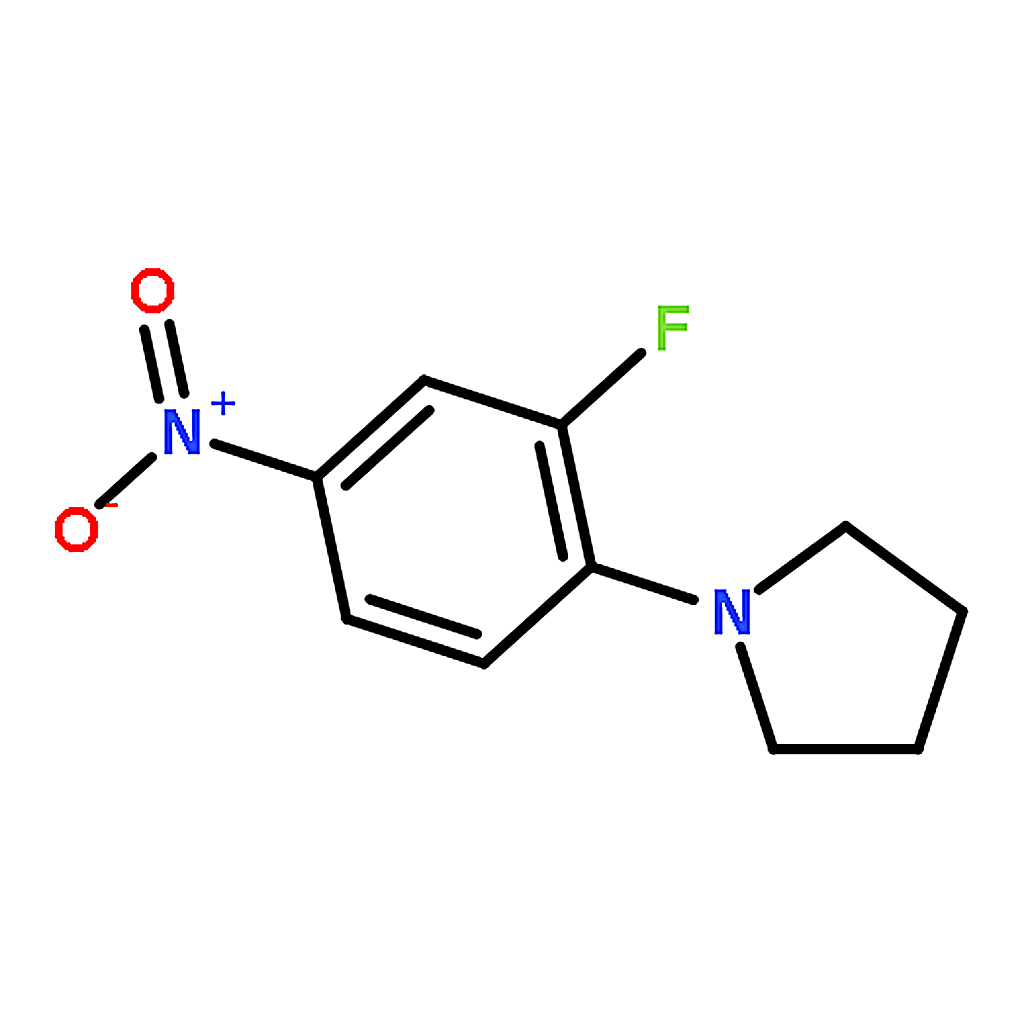 RHAWN 1-(2-Fluoro-4-nitrophenyl)pyrrolidine