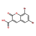 RHAWN 6,8-Dibromo-2-oxo-2H-chromene-3-carboxylic acid
