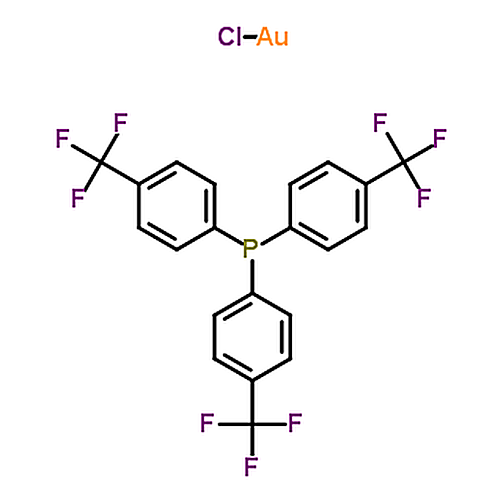 RHAWN Chloro[tris(para-trifluoromethylphenyl)phosphine]gold(I)