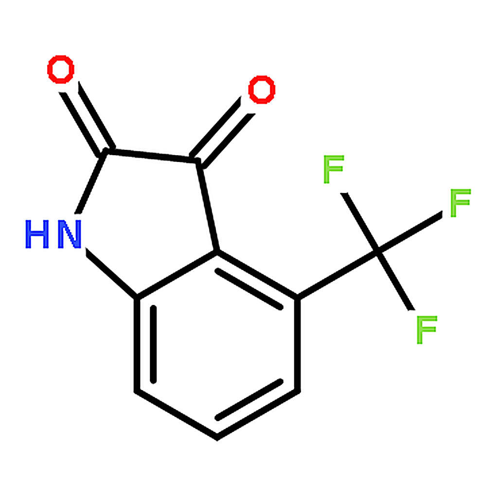 RHAWN 4-(Trifluoromethyl)indoline-2，3-dione