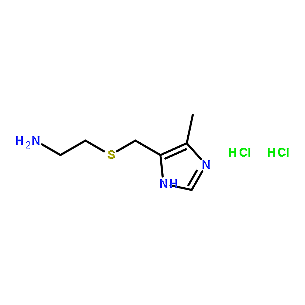 RHAWN 2-(((4-Methyl-1H-imidazol-5-yl)methyl)thio)ethanamine dihydrochloride