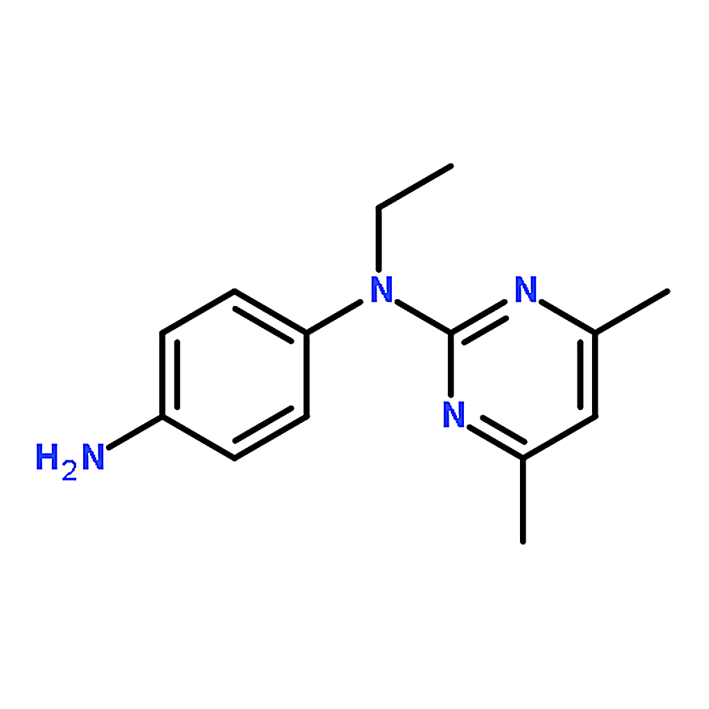 RHAWN N-(4-Aminophenyl)-N-ethyl-4，6-dimethyl-2-pyrimidinamine