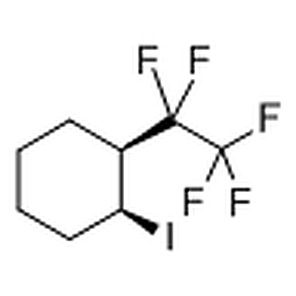 RHAWN cis-1-Iodo-2-(pentafluoroethyl)cyclohexane