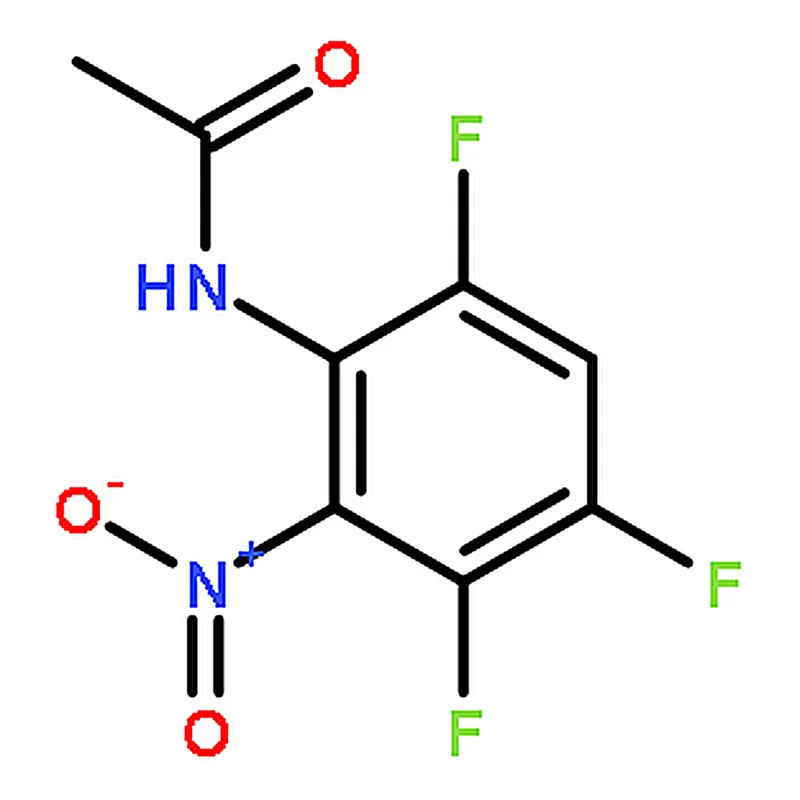 RHAWN 2-ACETAMIDO-1-NITRO-3,5,6-TRIFLUOROBENZENE