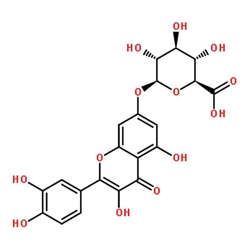 RHAWN (2S,3S,4S,5R,6S)-6-((2-(3,4-Dihydroxyphenyl)-3,5-dihydroxy-4-oxo-4H-chromen-7-yl)oxy)-3,4,5-