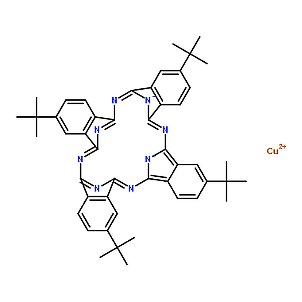 RHAWN Copper(II) 2,9,16,23-Tetra-<i>tert</i>-butylphthalocyanine